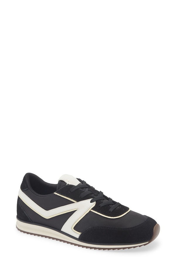 ラグアンドボーン レディース シューズ スニーカー rag \u0026 bone Retro Trainer Black 黒いこと スニーカー-レディース靴