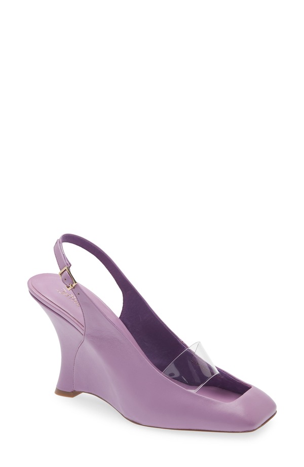 ジェフリー キャンベル レディース シューズ パンプス Jeffrey Campbell Nebulislingback Wedge Pump Lilac 紫はしどい