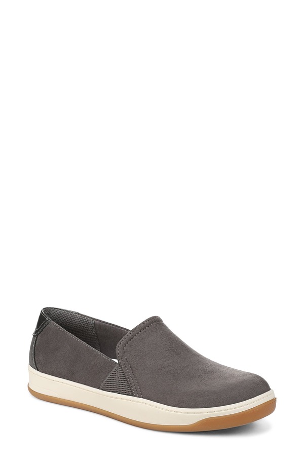 ライフストライド レディース シューズ スニーカー LifeStride Danni Slip-On Sneaker Iron Grey グレー｜ReVida 店 14,985円