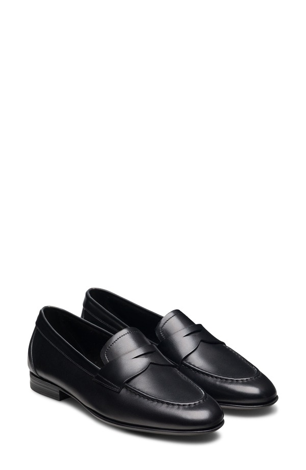 マグナーニ レディース シューズ スリッポン・ローファー Magnanni Sonya Penny Loafer Black ブラック｜ReVida 店
