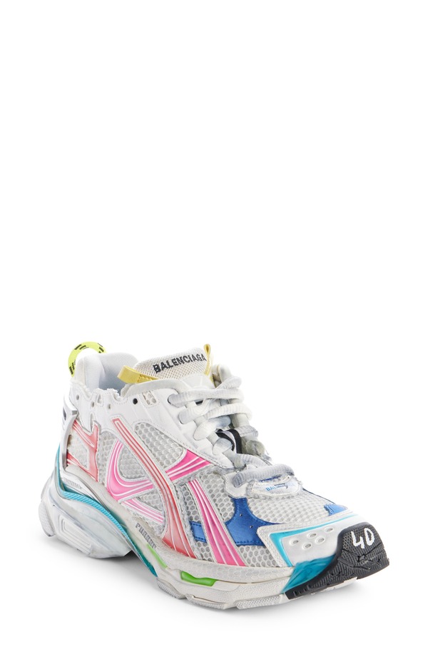 バレンシアガ レディース シューズ スニーカー Balenciaga Runner Sneaker White Multi ホワイト｜ReVida 店
