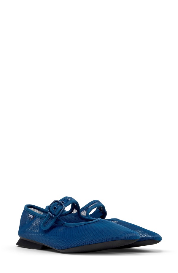 カンペール レディース シューズ パンプス Camper Casi Myra Flat Navy 米国海軍