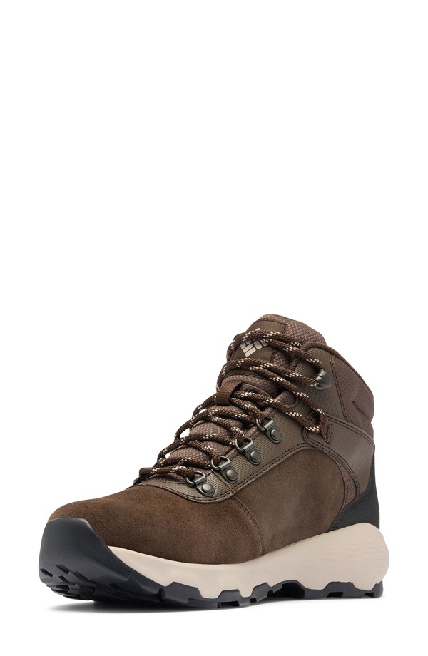 コロンビア レディース シューズ ブーツ・レインブーツ Columbia Newton Wander Waterproof Hiking Boot Cordovan/ Softaupe トープ