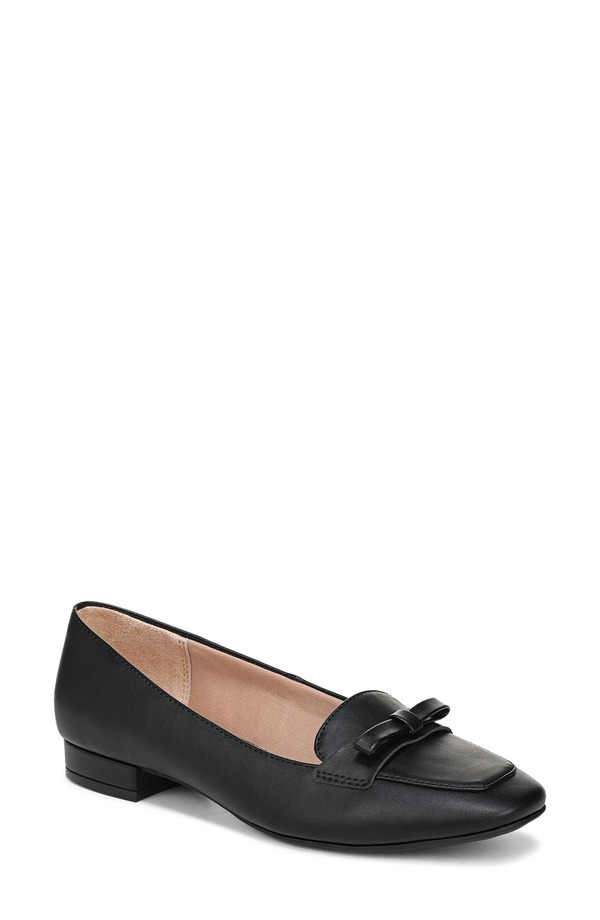 ライフストライド レディース シューズ スリッポン・ローファー LifeStride Claudine Loafer Black 黒いこと