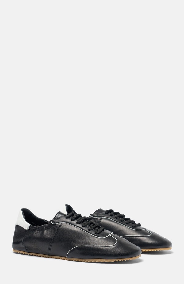 スカロッソ レディース シューズ スニーカー SCAROSSO Riley Sneakers Black - Calf ブラック|ReVida 店