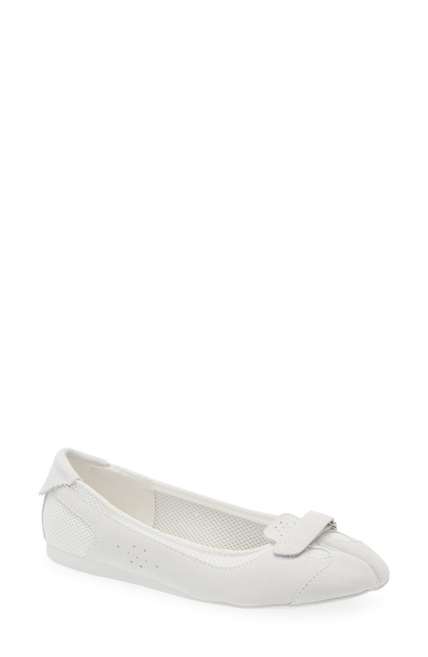 ジェフリー キャンベル レディース シューズ パンプス Jeffrey Campbell Faylen Ballet Flat White Suede Combo 白いこと