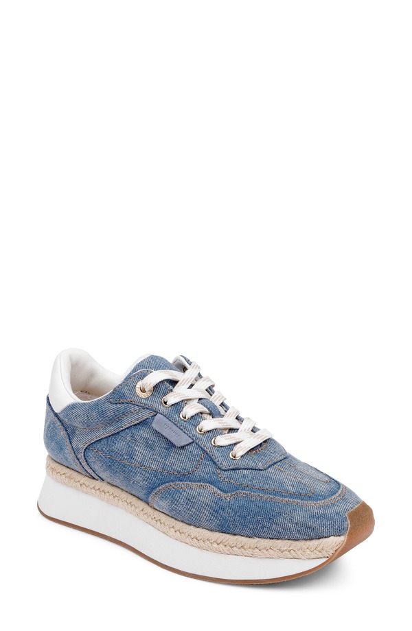 ラジャンス レディース シューズ スニーカー プラットホーム L\u0027AGENCE Ivone Platform Sneaker Light Denim ジーンズ