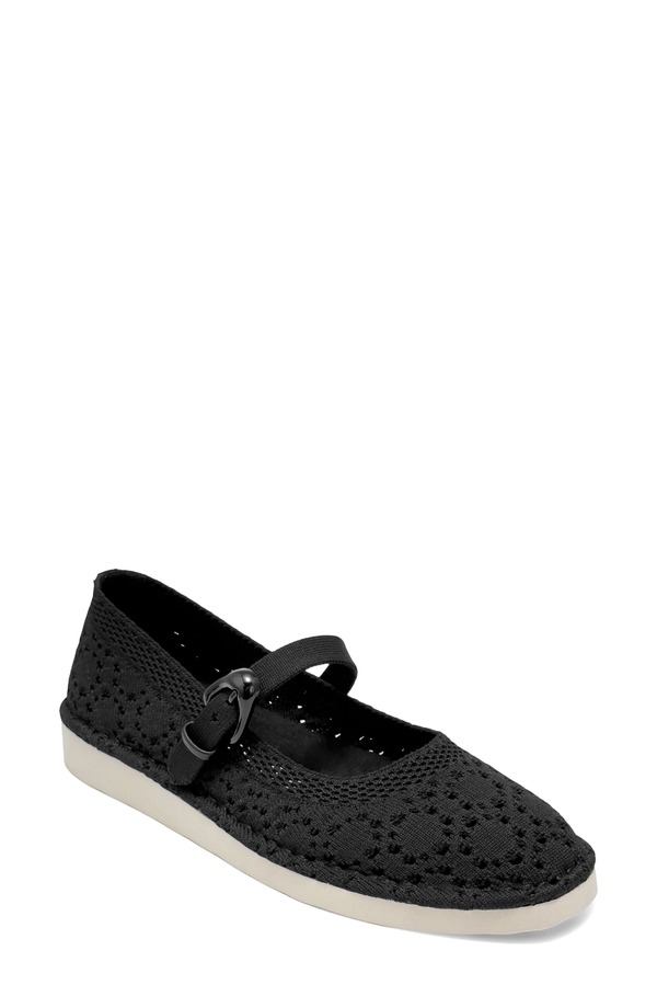 エアロソールズ レディース シューズ パンプス 編み物 Aerosoles Tamika Knit Mary Jane Black Lace 黒いこと
