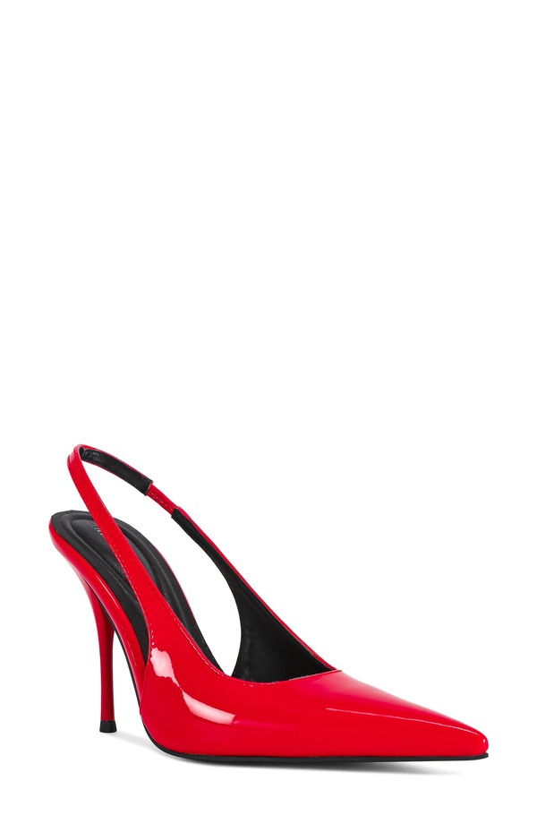 アザレア ワン レディース シューズ パンプス AZALEA WANG Sylva Slingback Pointed Toe Pump Red レッド|ReVida 店