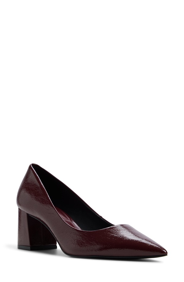 アルド レディース シューズ パンプス ALDO Ybalelin Pointed Toe Pump Dark Red 赤いこと