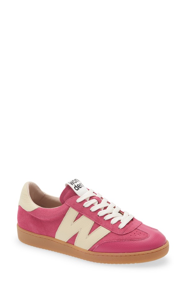 ワンダーズ レディース シューズ スニーカー スピード競技 Wonders Lace-up Sneaker Fuchsia フューシャ レディース靴-靴-スニーカー