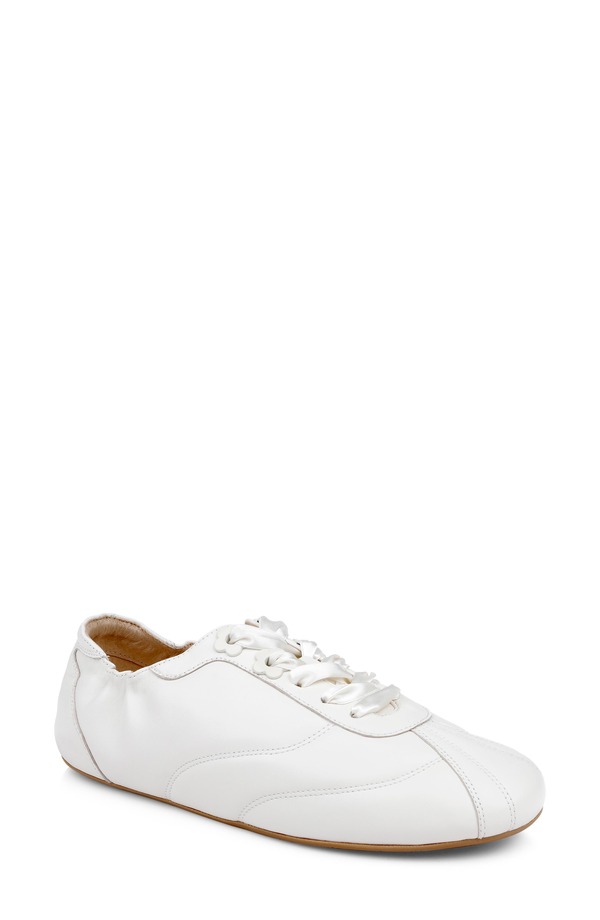 バッドグレイミッシカ レディース シューズ スニーカー Badgley Mischka Collection Wilmott Sneaker White Leather 白いこと