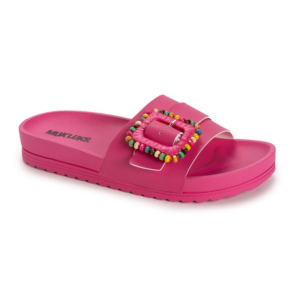 ムクルクス レディース シューズ サンダル MUK LUKS Women's Grand Colette Sandal Magenta マゼンタ｜ReVida 店