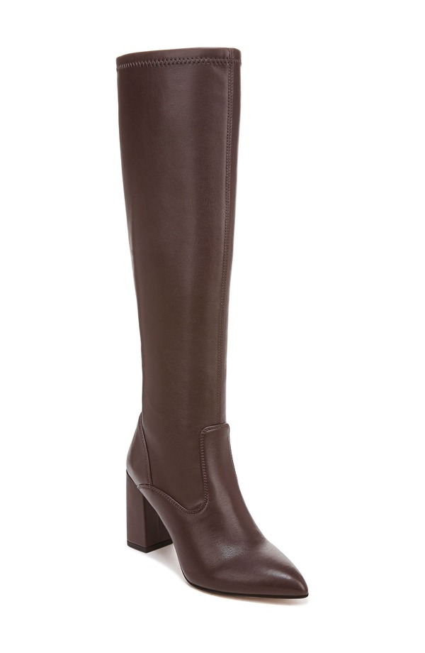 フランコサルト レディース シューズ ブーツ・レインブーツ Franco Sarto Katherine Knee High Boot Dark Brown 赤銅色