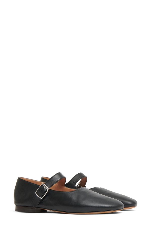 マンサーガブリエル レディース シューズ パンプス Mansur Gavriel Glove Mary Jane Flat Black 黒いこと