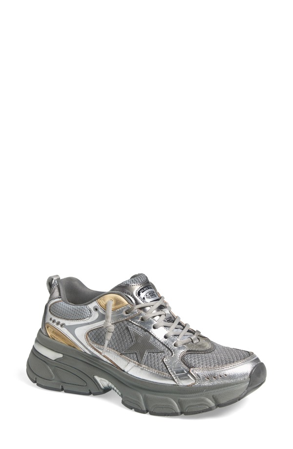 ゴールデングース レディース シューズ スニーカー Golden Goose Lightstar Sneaker Silver/ Gold ゴールド