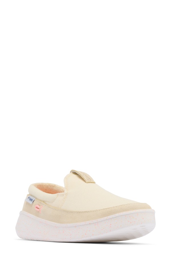コロンビア レディース シューズ スニーカー Columbia PFG Boatside Slip-On Sneaker Lemon Wash/ Tiki Pink ピンク｜ReVida 店