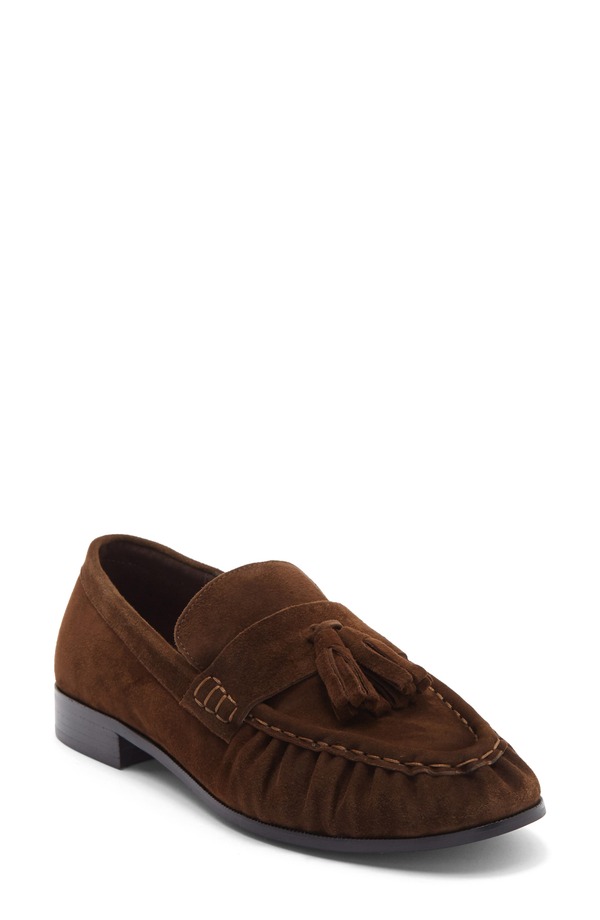 ジェフリー キャンベル レディース シューズ スリッポン・ローファー Jeffrey Campbell Articulate Kiltie Loafer Brown Suede 赤銅色