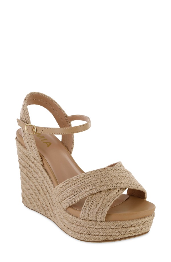 ミア レディース シューズ サンダル MIAlouette Wedgespadrille Sandal Natural Jute