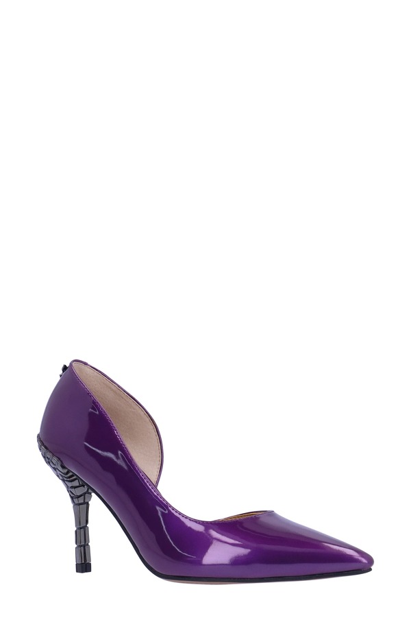 ジェイレニー レディース シューズ 踵 J. Rene Jeannie Pumpurple パープル