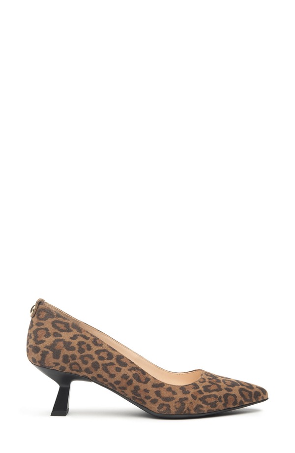 ネーロ ジャルディーニ レディース シューズ パンプス NeroGiardini Pointed Toe Pump Leopard 毛の荒物
