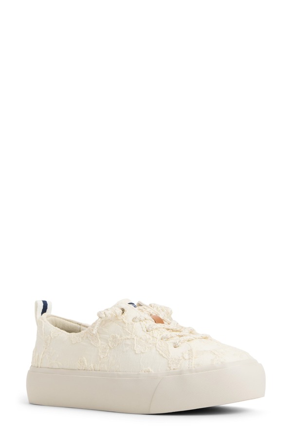 スペリー レディース シューズ スニーカー レース Sperry Cove Lace-to-Toe Sneaker Cream クリーム