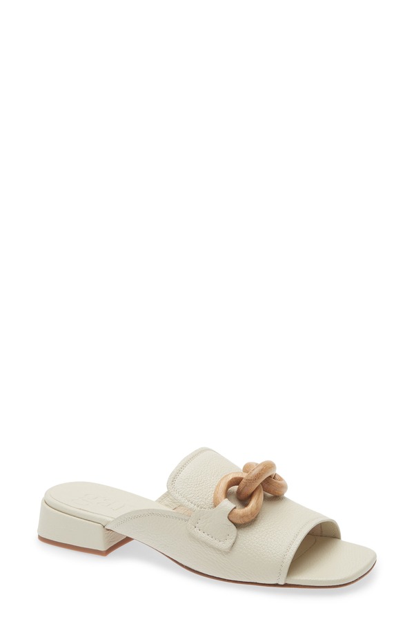 ペドロガルシア レディース シューズ サンダル Pedro Garcia Enna Slide Sandal Ivory Petitgrain Oak アイボリー｜ReVida 店