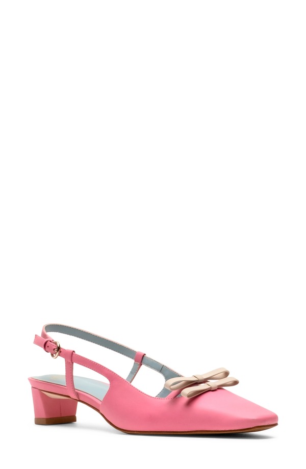フランセスバレンタイン レディース シューズ パンプス Frances Valentinemma Slingback Pumpink/ Oyster さくら色