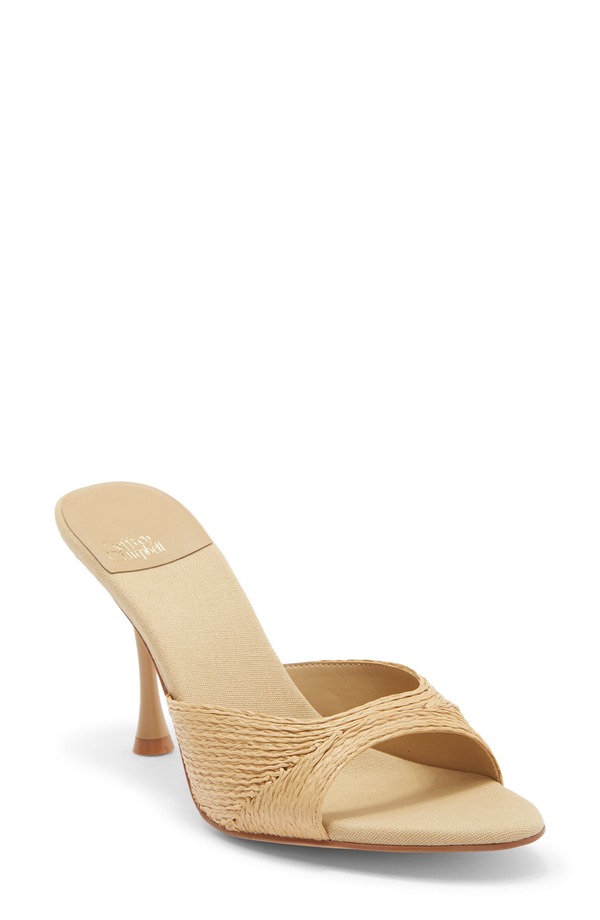 ジェフリー キャンベル レディース シューズ サンダル Jeffrey Campbell Agent Slide Sandal Natural Raffia｜ReVida 店