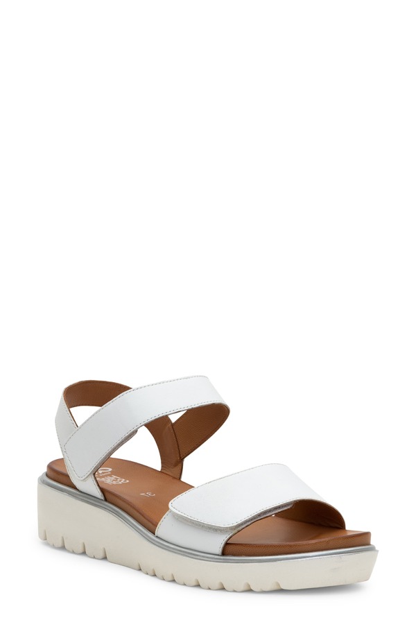 アラ レディース シューズ サンダル ara Bellvue II Strappy Sandal White Leather ホワイト｜ReVida 店