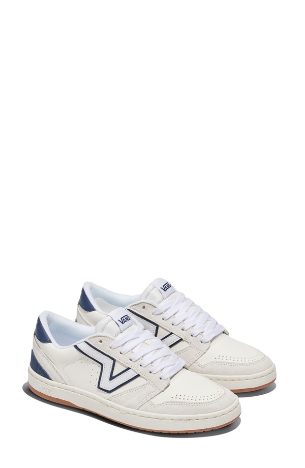 バンズ レディース シューズ スニーカー Vans Lowland 2.0 Low Top Sneaker Vintage Blue/ Gum ブルー｜ReVida 店