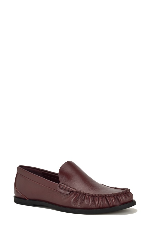 ナインウェスト レディース シューズ スリッポン・ローファー Nine West Postit Loafer Burgundy バーガンディ 靴-レディース靴