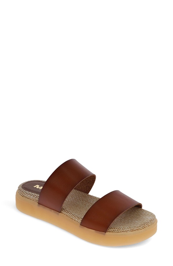 ミア レディース シューズ サンダル プラットフォーム MIA Saige U Platform Sandal Cognac|ReVida 店