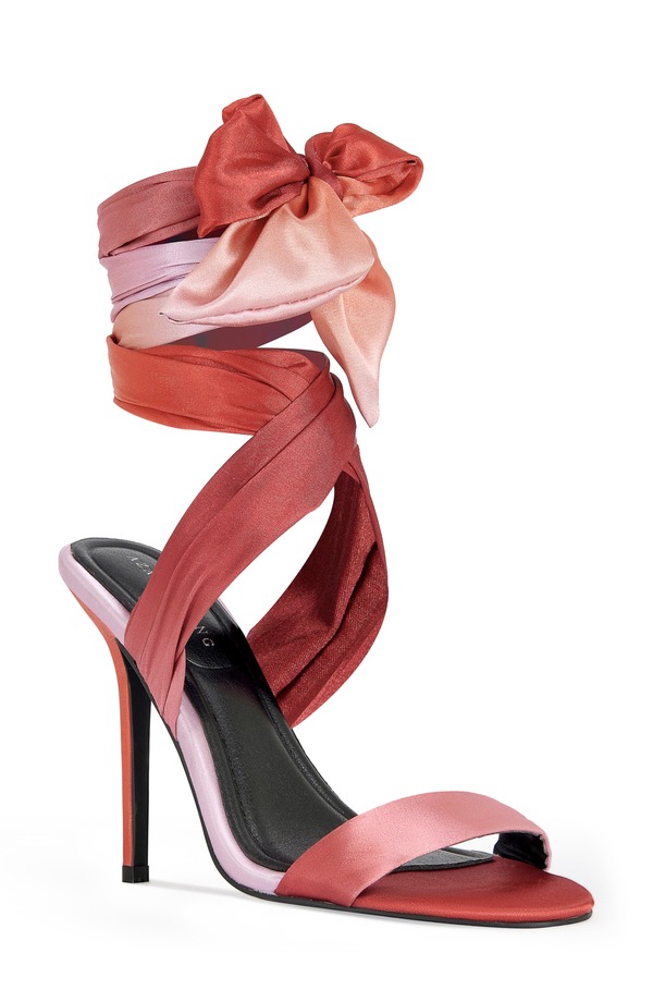 アザレア ワン レディース シューズ サンダル アンクル AZALEA WANG Elzon Ankle Wrap Sandal Orange オレンジ|ReVida 店