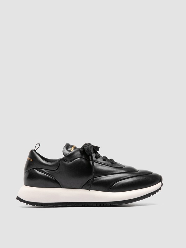 オフィチーネクリエイティブ レディース シューズ スニーカー レザー Officine Creative Solstice 101 Leatherunning Sneakers Black ブラック｜ReVida 店 84,040円