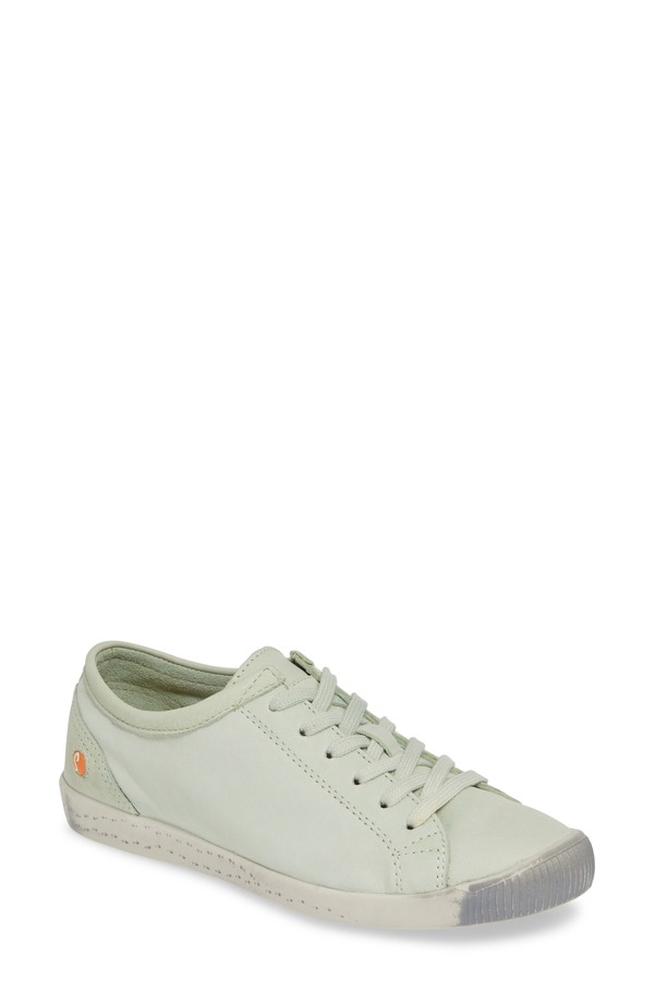 ソフチノス レディース シューズ スニーカー Softinos by Fly London Isla Sneaker 560 Pastel Green Was グリーン|ReVida 店