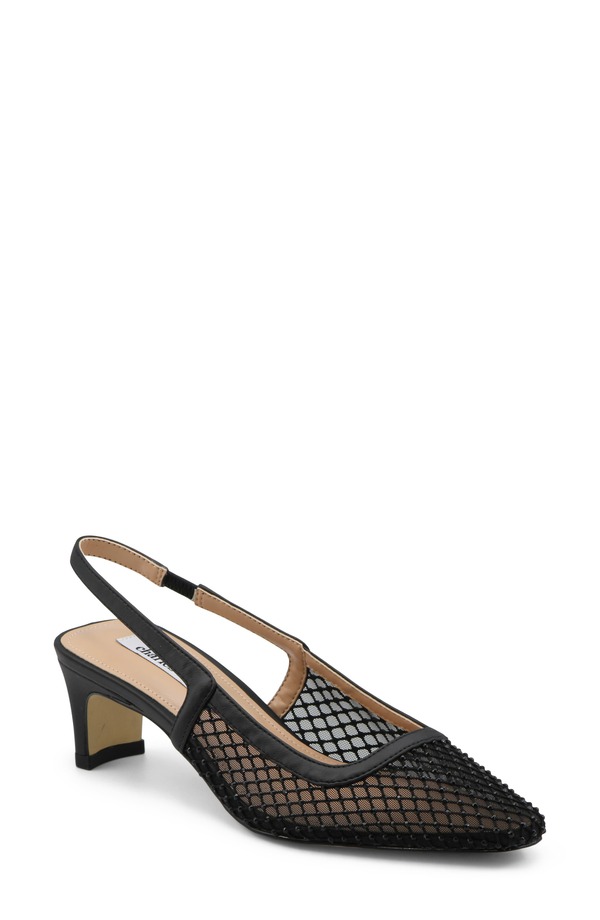 チャールズ・デイビッド レディース シューズ ヒール Charles David Shine Slingback Pump Black ブラック｜ReVida 店