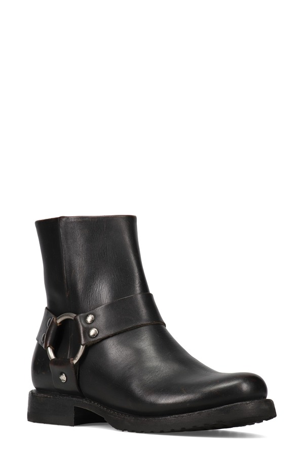 フライ レディース シューズ ブーツ・レインブーツ Frye Veronica Flex Harness Bootie Antique Old Black ブラック｜ReVida 店