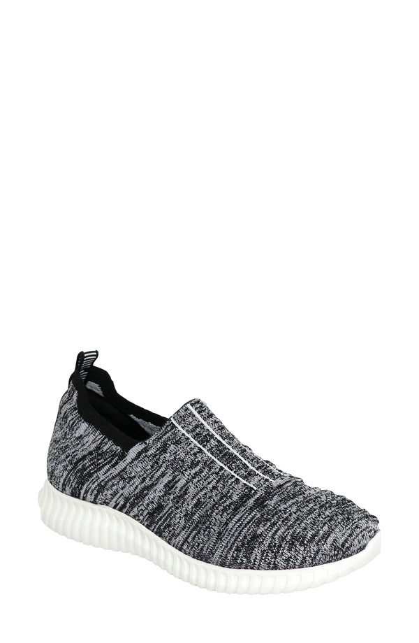 ダイビッドテイト レディース シューズ スニーカー 編み物 David Tate Melrose Stretch Knit Sneaker Black 黒いこと