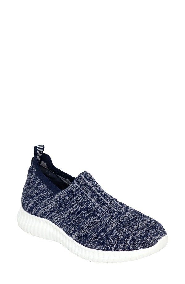 ダイビッドテイト レディース シューズ スニーカー 編み物 David Tate Melrose Stretch Knit Sneaker Navy 米国海軍