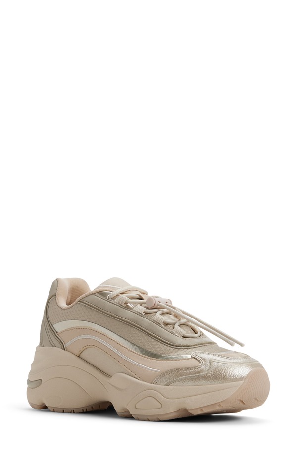 アルド レディース シューズ スニーカー プラットホーム ALDO Kitri Platform Sneaker Creamulti 皮膚軟化剤