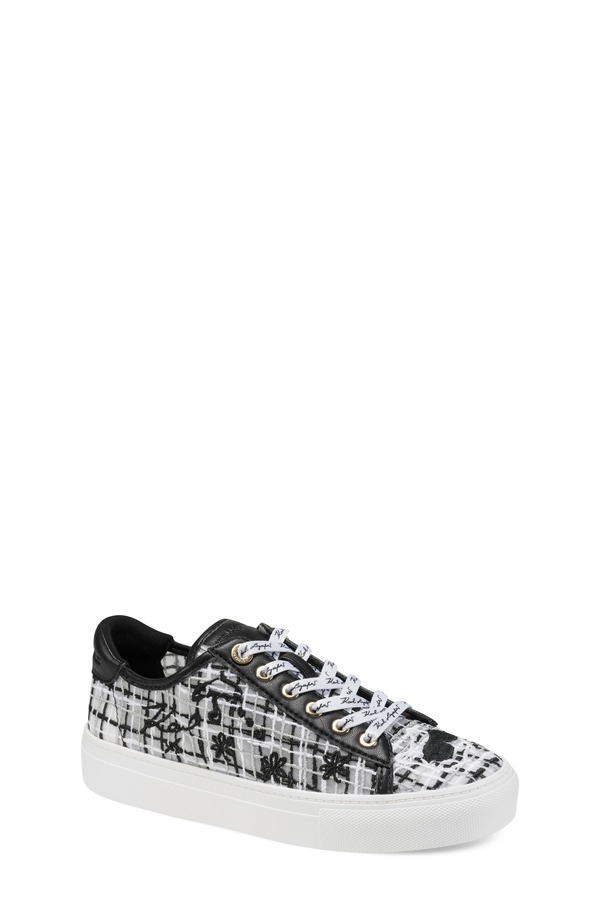 カール ラガーフェルド レディース シューズ スニーカー KARLAGERFELD PARIS Cate Sneaker Black Multi ブラック｜ReVida 店