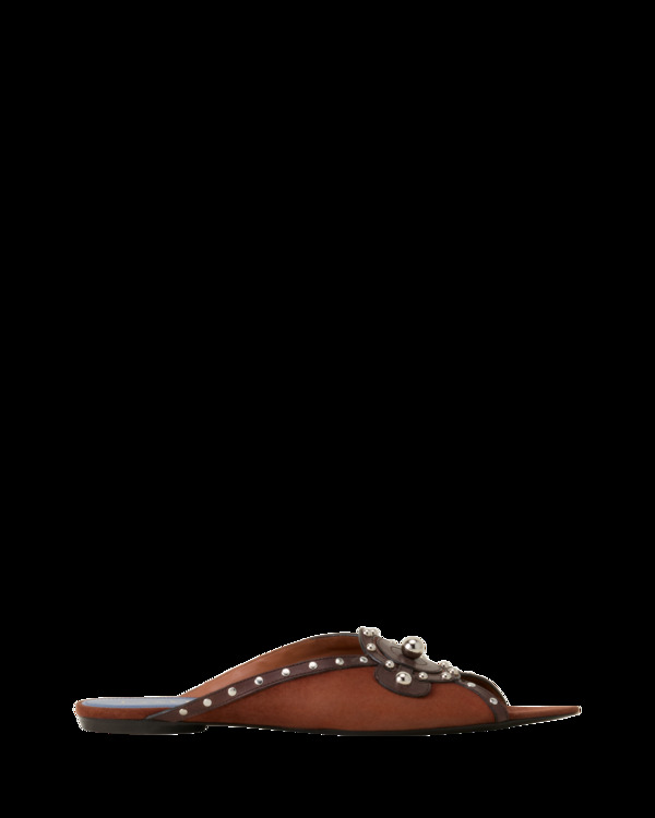 ランバン レディース シューズ パンプス Lanvin Eclipse Arch Flat Mule Brwon