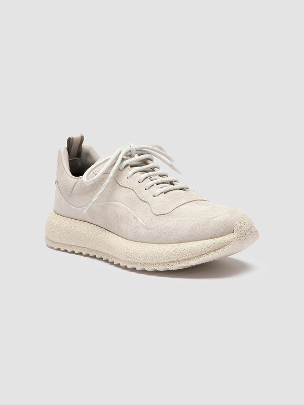 オフィチーネクリエイティブ レディース シューズ ブーツ・レインブーツ レザー Officine Creative Race Rubrex 103 Leather Zipped Boots White ホワイト｜ReVida 店