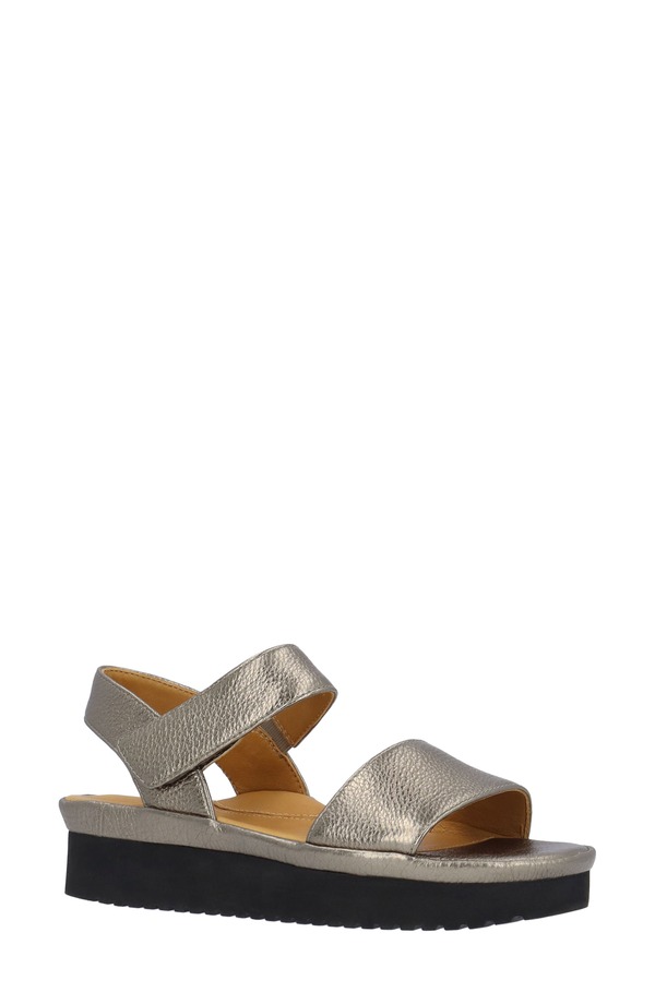 ラモールドピード レディース シューズ サンダル プラットフォーム L'Amour des Pieds Abrilla Platform Sandal Hematite｜ReVida 店 47,280円