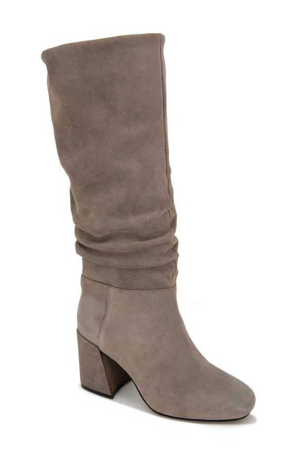 ジェントルソウルズ レディース シューズ ブーツ・レインブーツ Gentle Souls Iman Slouch Boot Mineral Suede｜ReVida 店