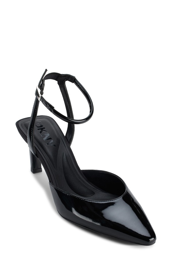 ダナ キャラン ニューヨーク レディース シューズ パンプス アンクル DKNY Ankle Strapointed Toe Pump Black ブラック
