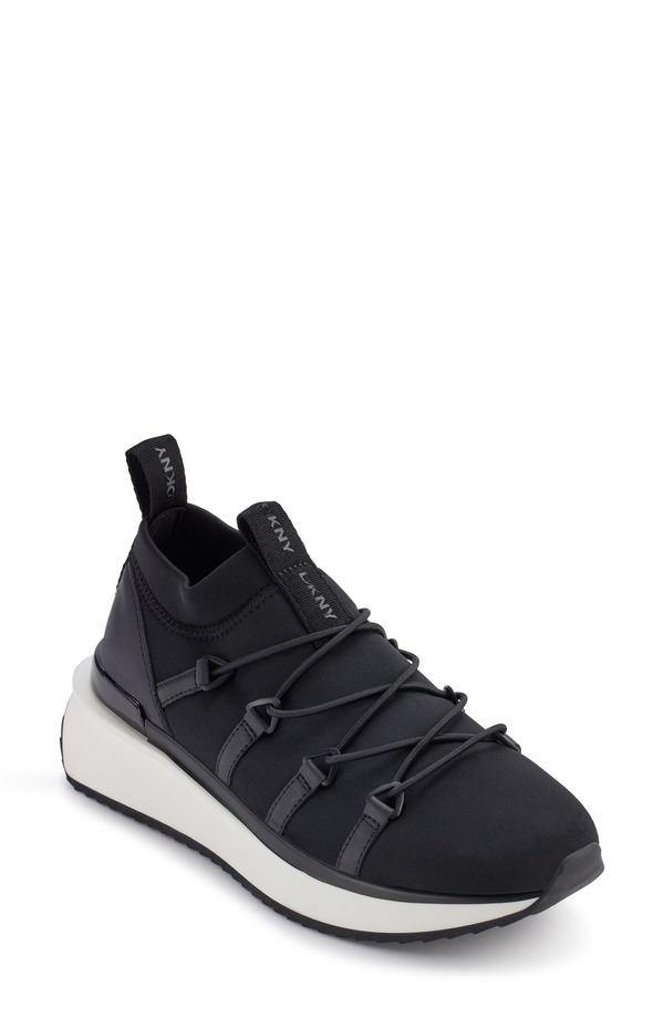 ダナ キャラン ニューヨーク レディース シューズ スニーカー DKNY Aiza Sneaker Black ブラック｜ReVida 店