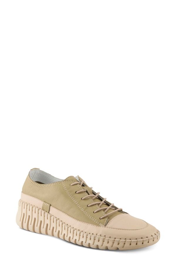 弾機足つき レディース シューズ スニーカー Spring Step Surana Sneaker Olive Multi オリーブ