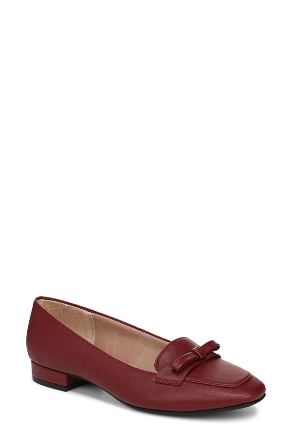 ライフストライド レディース シューズ スリッポン・ローファー LifeStride Claudine Loafer Dark Cherry